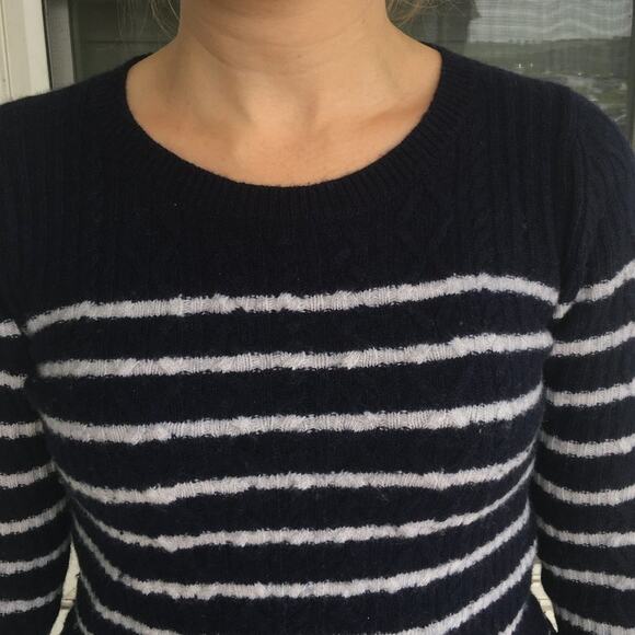 Banana Republic Striped Italian Yarn Sweater SP - Picture 4 of 6